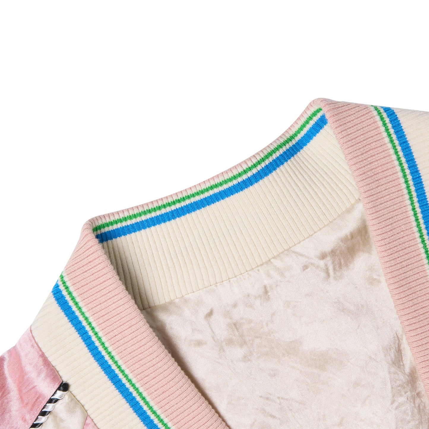 XVESSEL Embroidered Jacket Pink