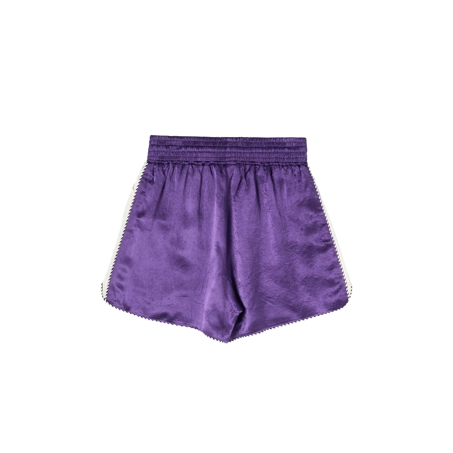 xVESSEL Embroidered Shorts Purple