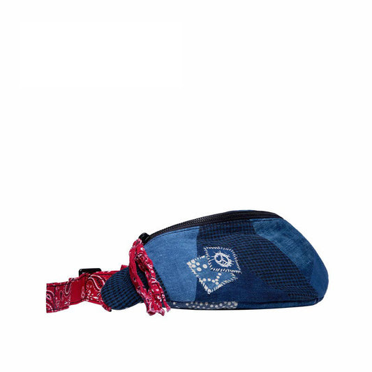 Patchwork Down Waist Pack