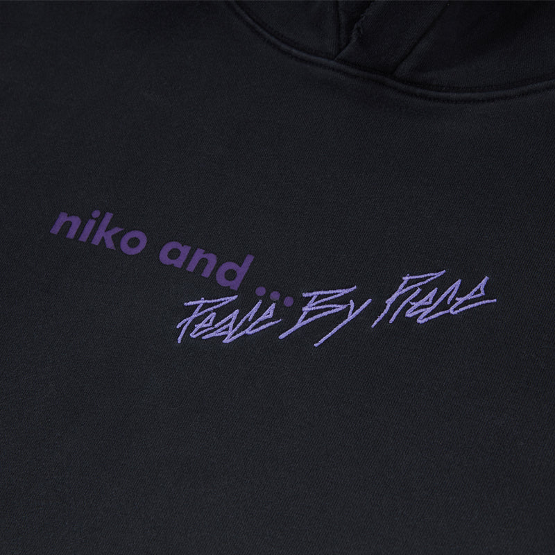 xVESSEL x Niko and ... Purple Paisley Hoodie