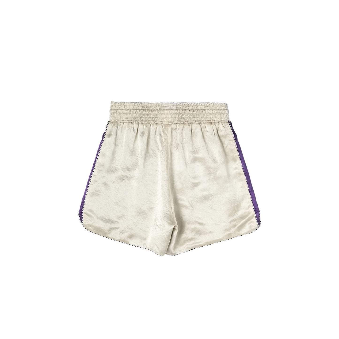 xVESSEL Embroidered Shorts Purple