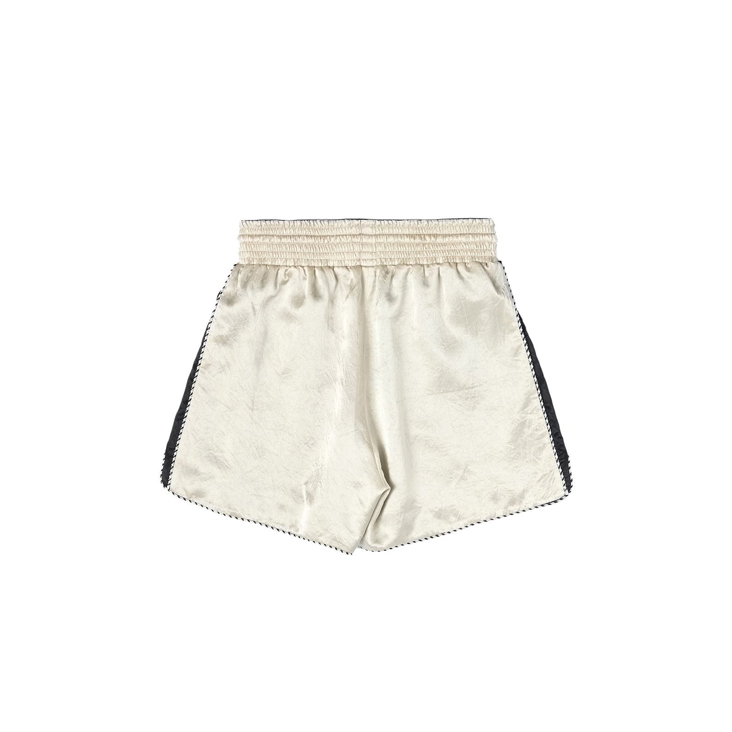 xVESSEL Embroidered Shorts Balck