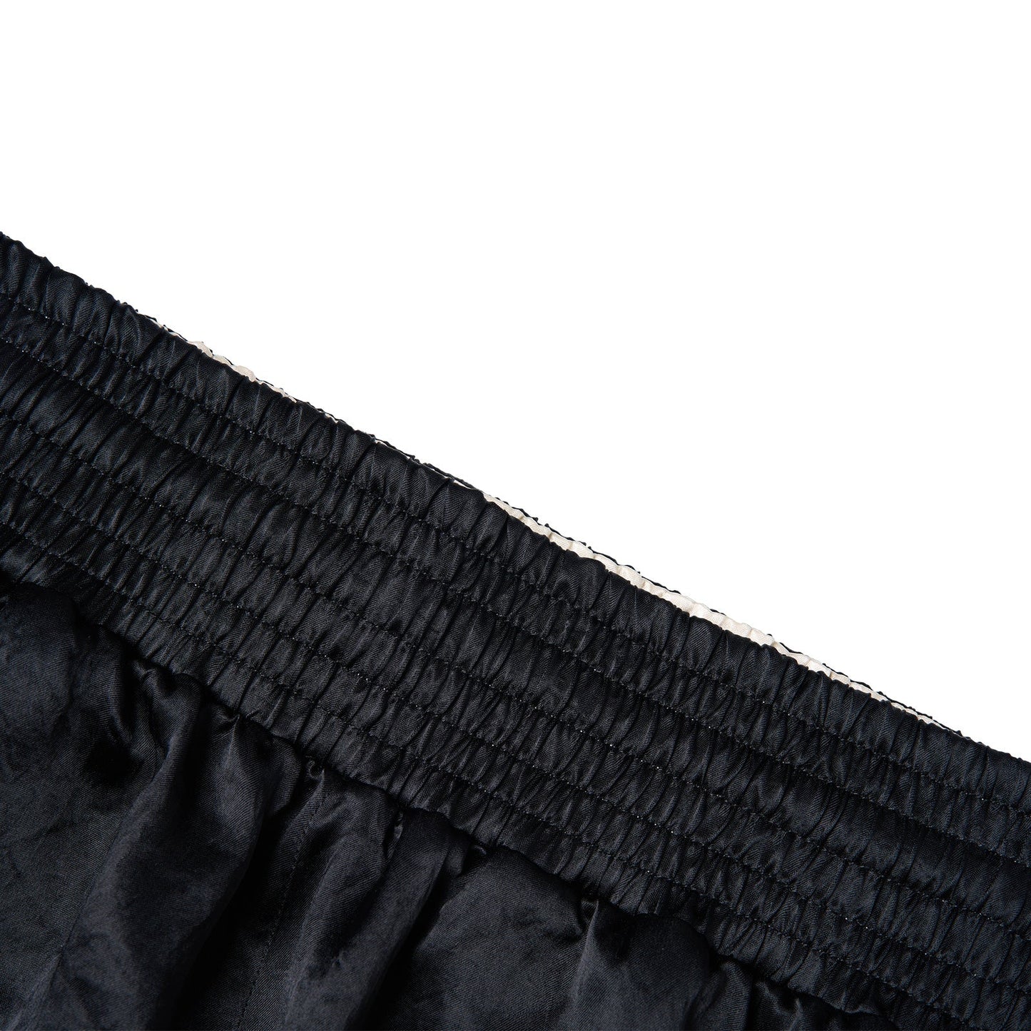 xVESSEL Embroidered Shorts Balck