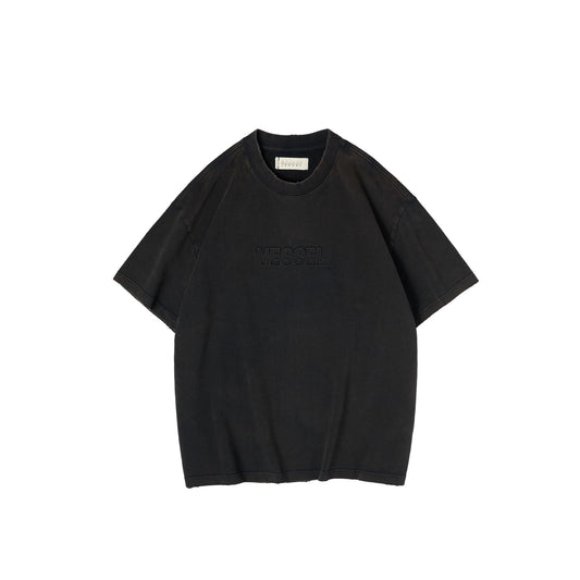 Vintage logo Print Tee Black Letter