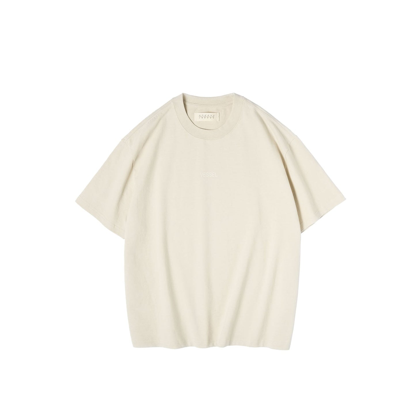 Logo Print T-shirt Creamy