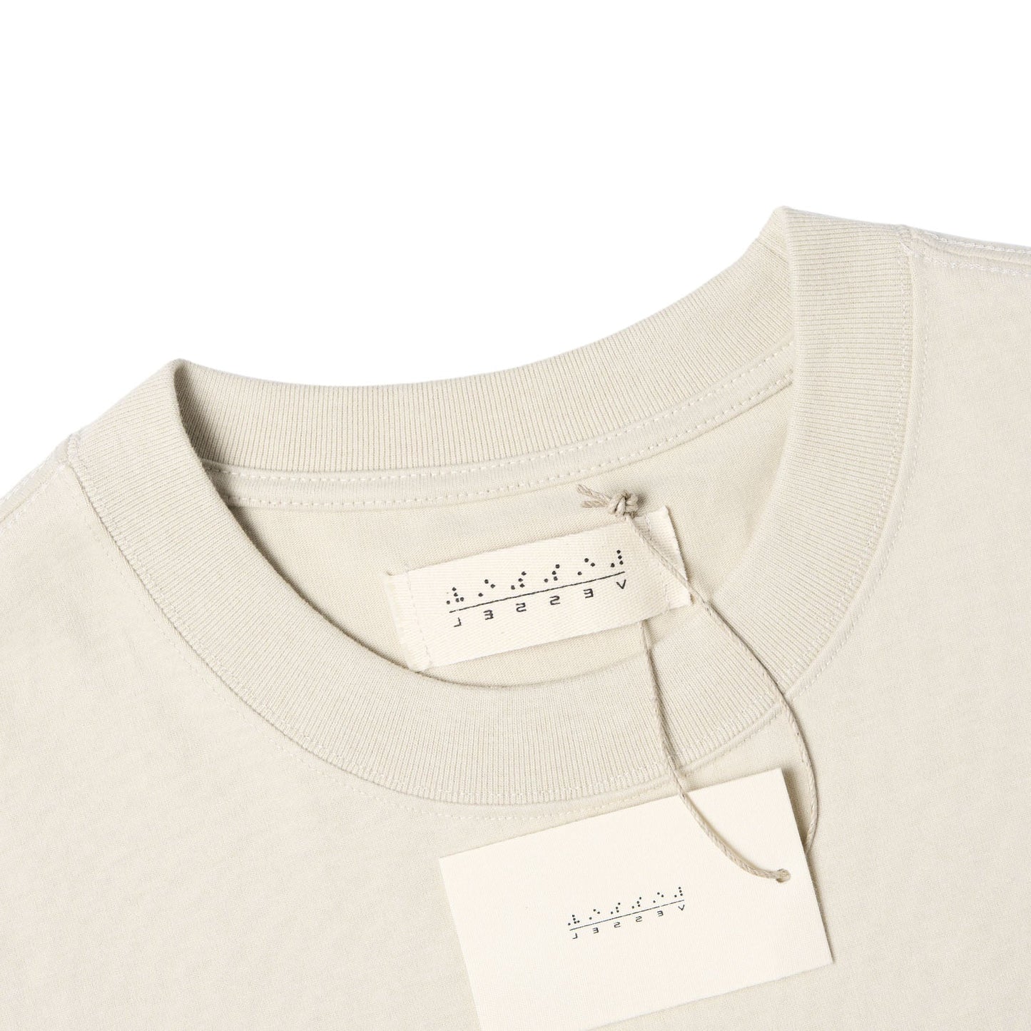 Logo Print T-shirt Creamy