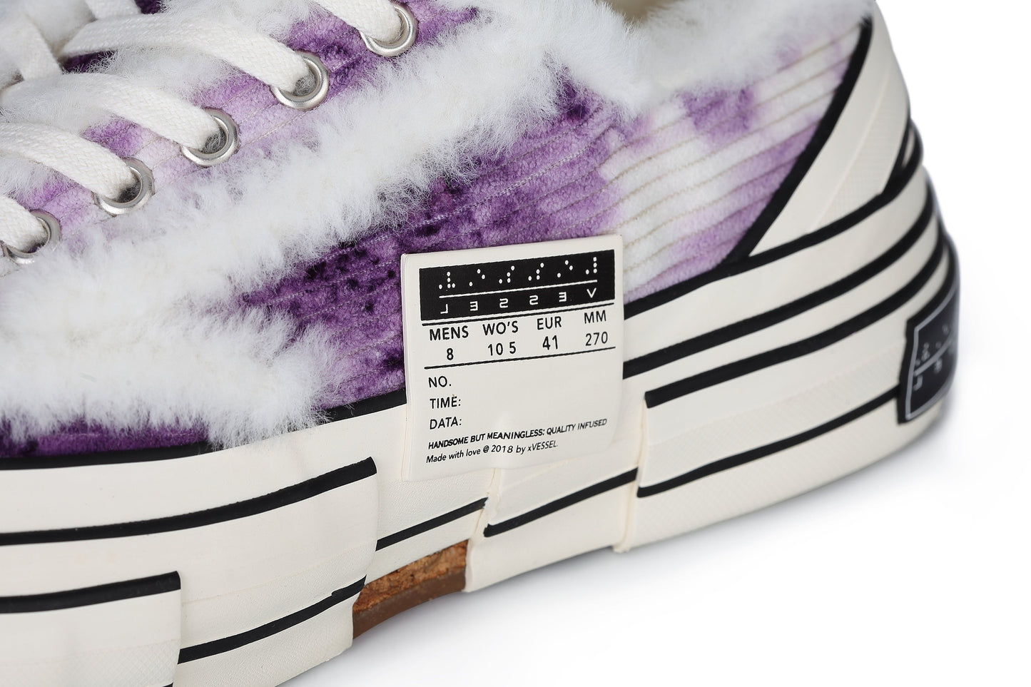 G.O.P. Lows Winter Warmers Purple Tie Dye