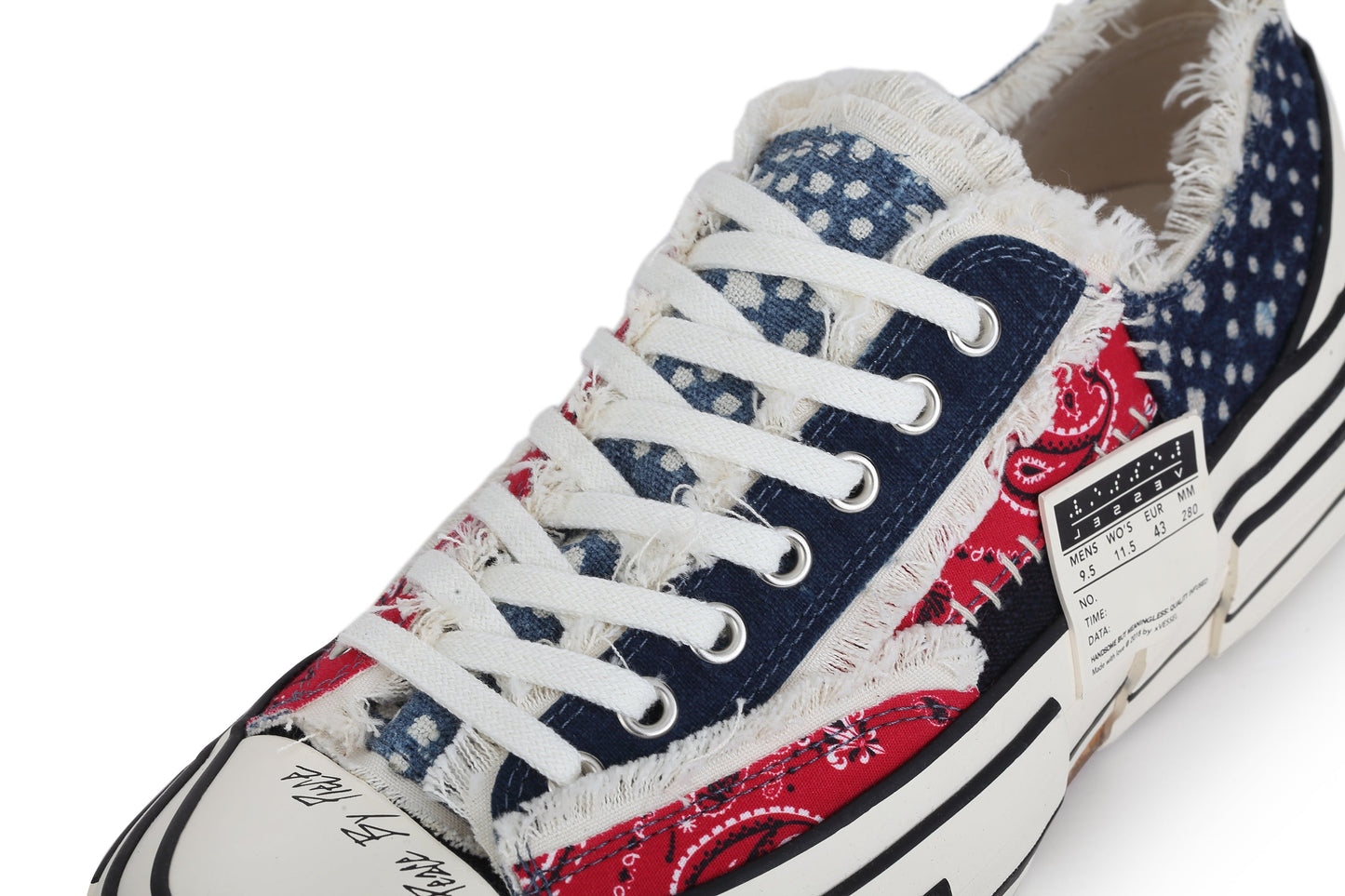 G.O.P. Lows Vintage Paisley RedxBlue