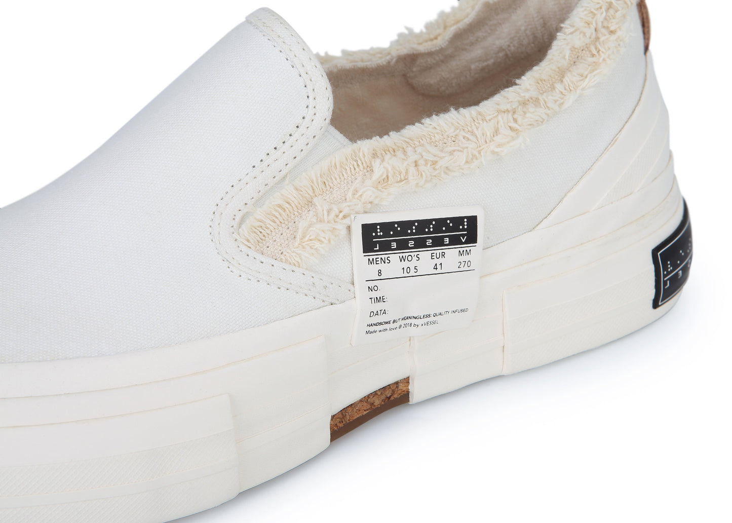 G.O.P. White Slip On