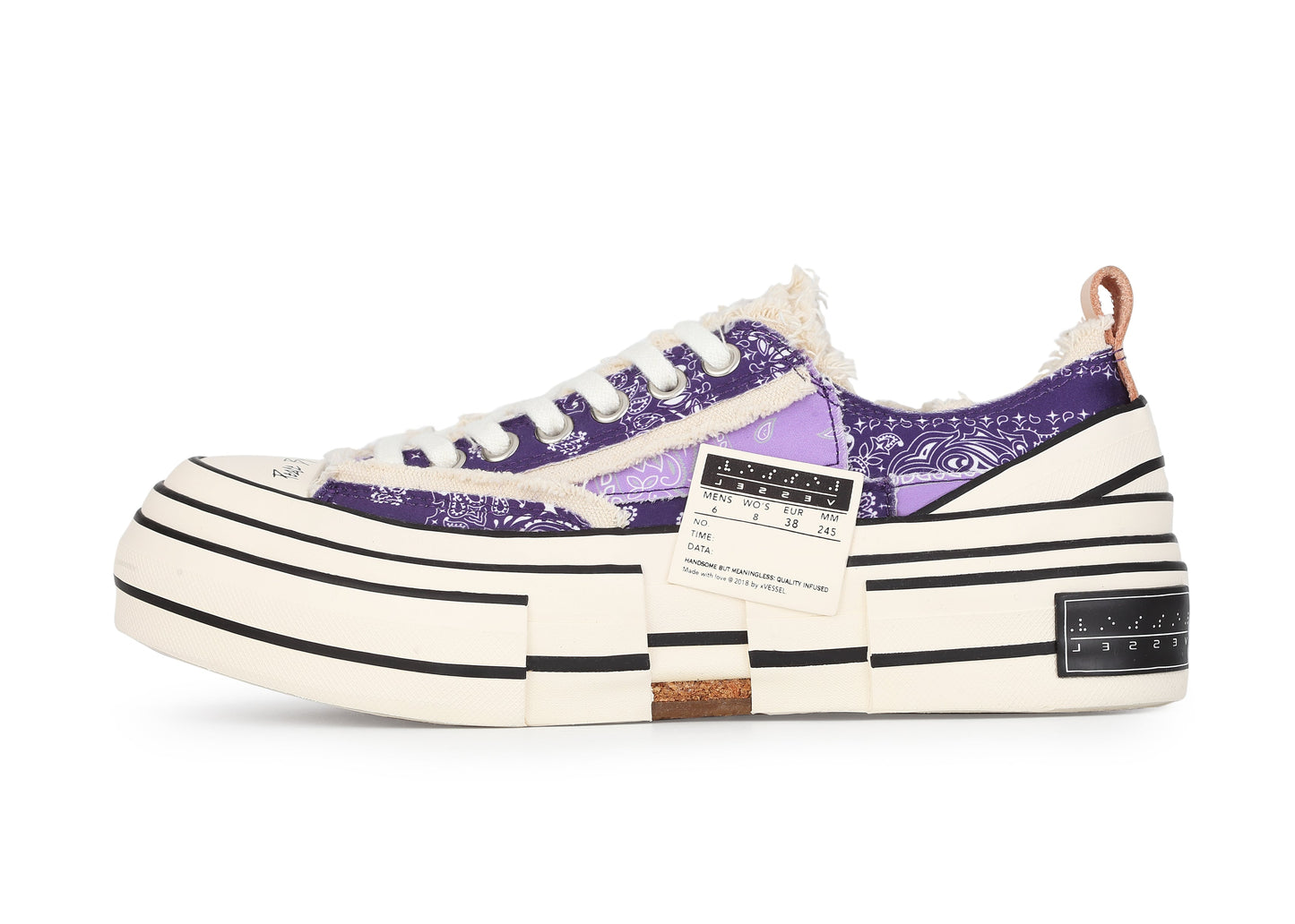 G.O.P. Lows Violet Paisley