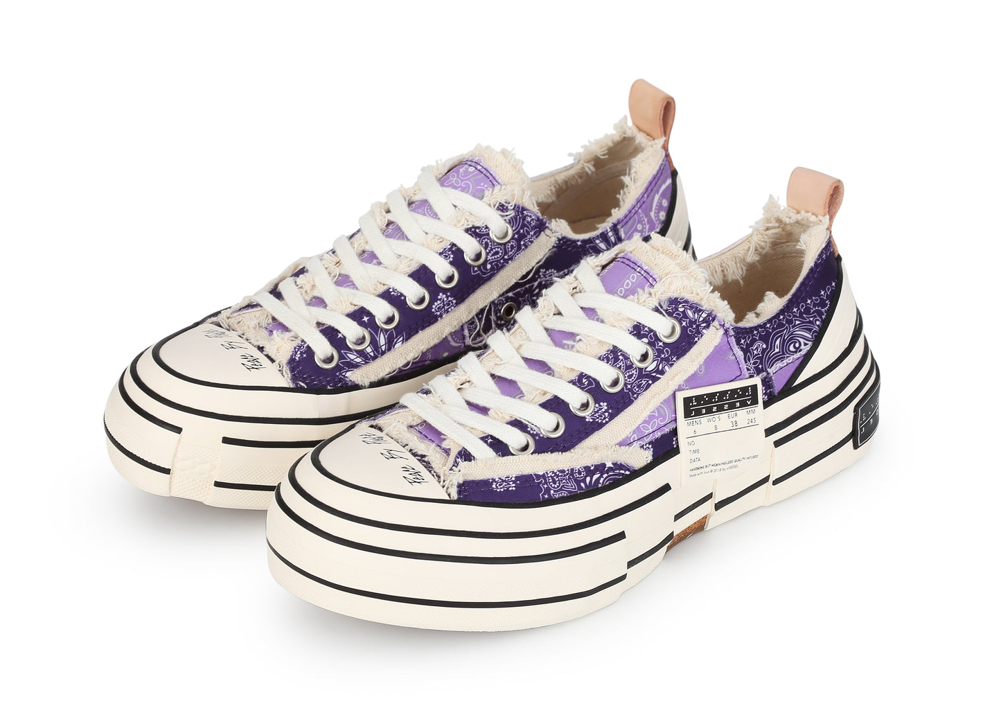 G.O.P. Lows Violet Paisley