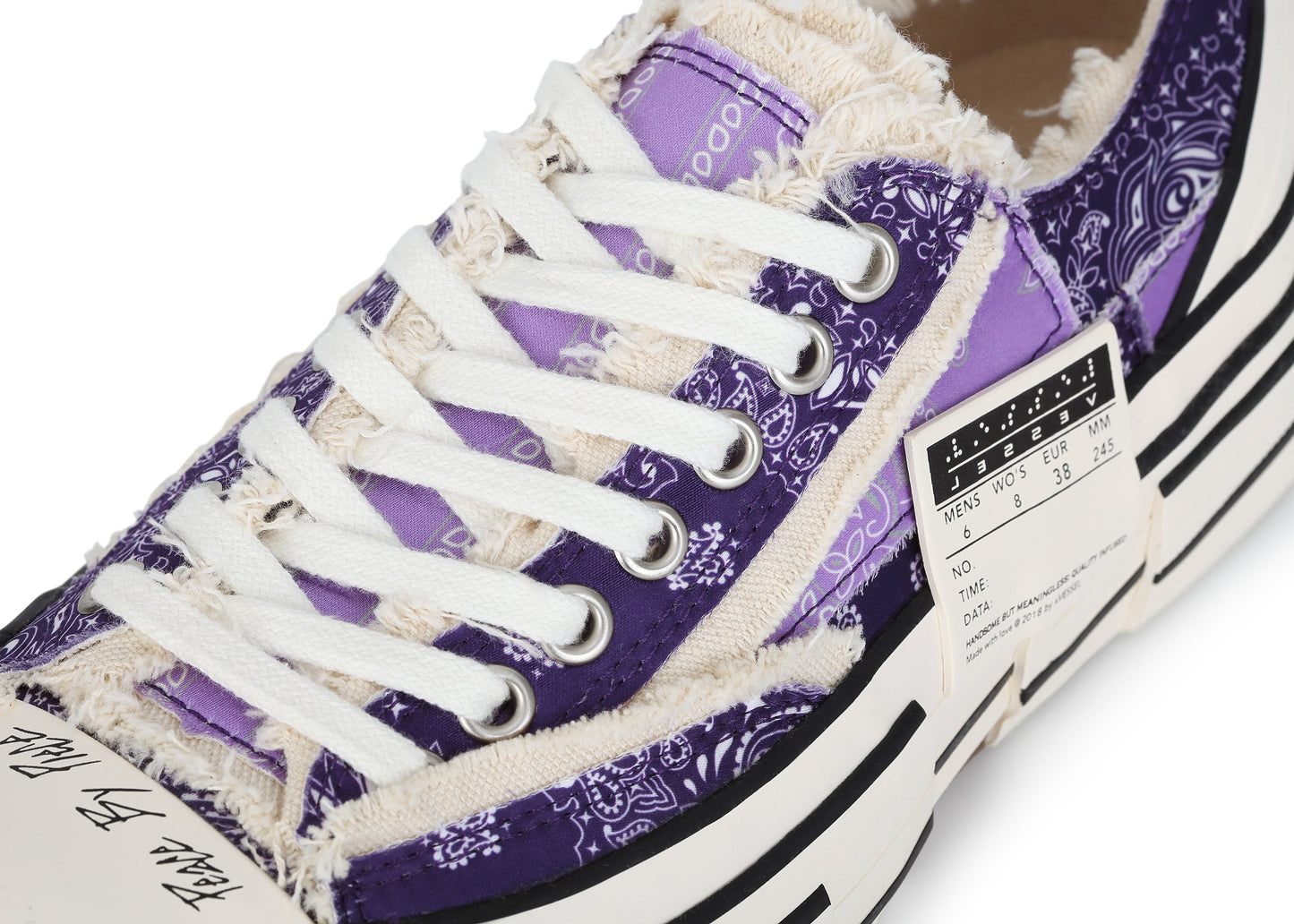 G.O.P. Lows Violet Paisley