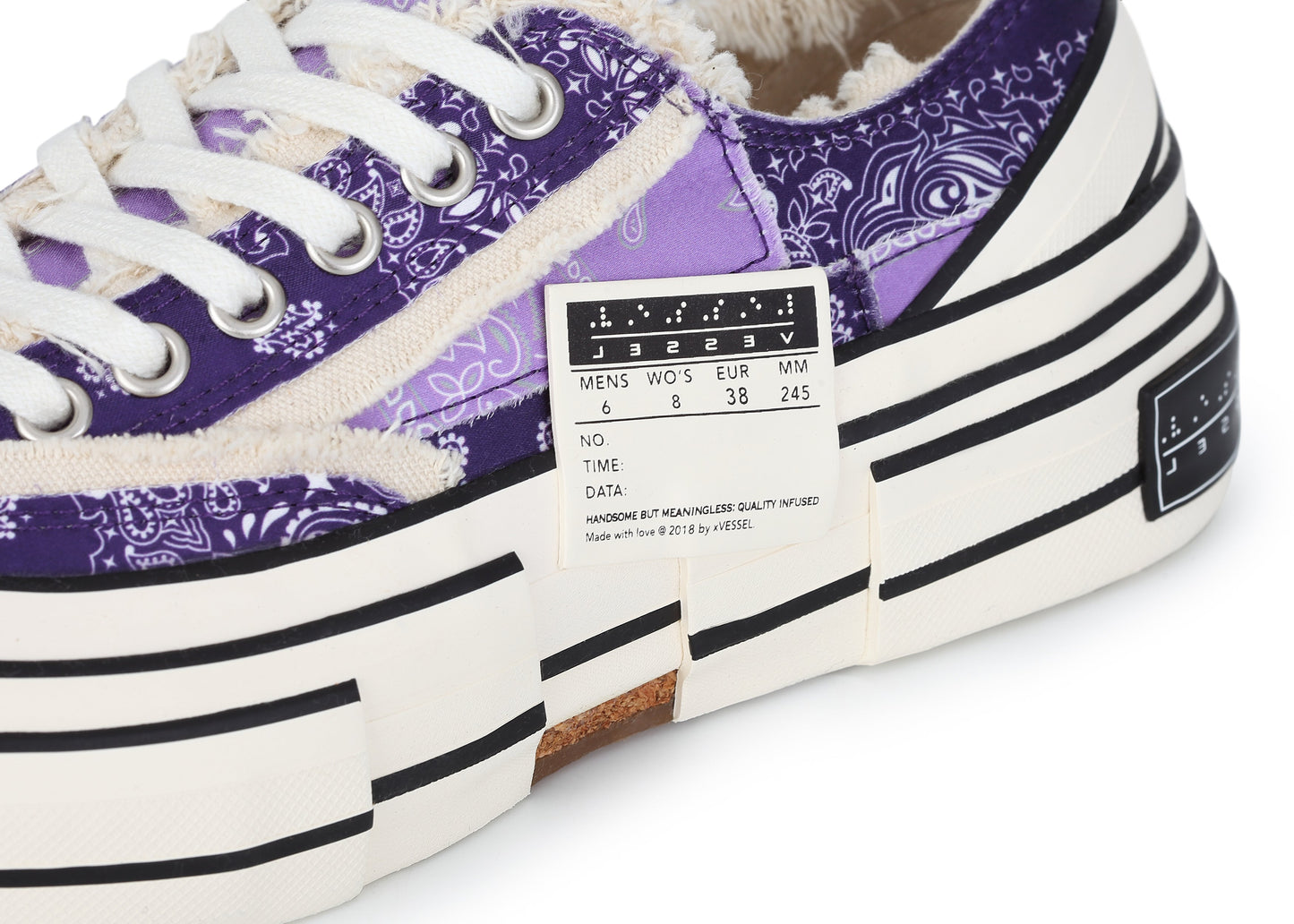 G.O.P. Lows Violet Paisley