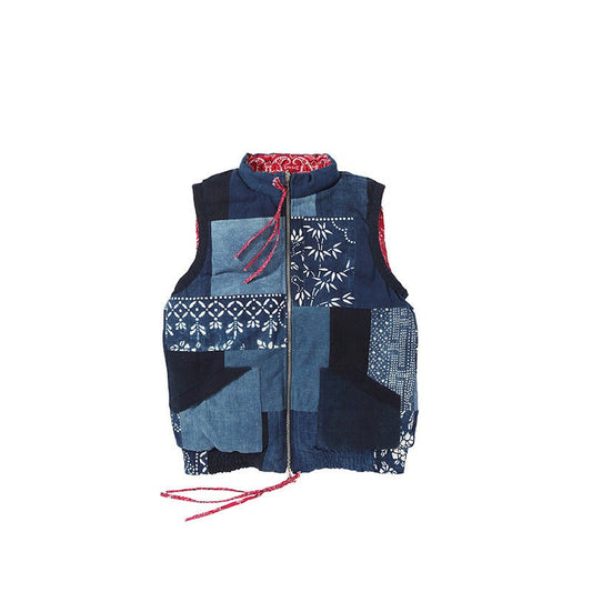 xVESSEL Patchwork Puffer Vest