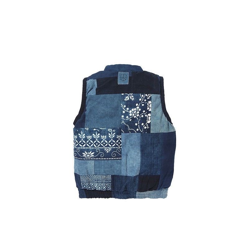 xVESSEL Patchwork Puffer Vest